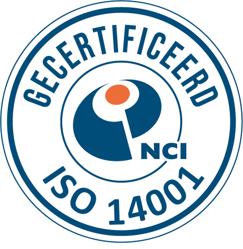 Gecertificeerd ISO 14001 Kleur